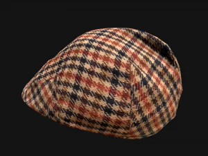 Flat Cap 3D Model