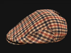 Flat Cap 3D Model