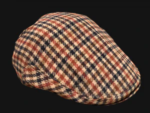 Flat Cap 3D Model