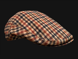 Flat Cap 3D Model