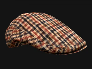 Flat Cap 3D Model