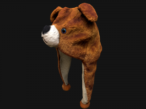 Holiday Mask Bear Hat Modèle 3D