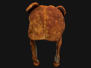 Tatil Maskesi Ayı Şapkası 3D Model