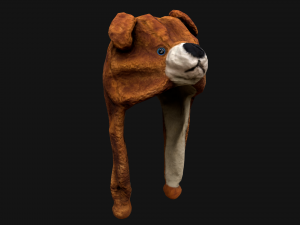 Holiday Mask Bear Hat Modèle 3D