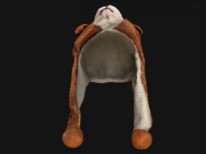 Tatil Maskesi Ayı Şapkası 3D Model