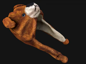 Tatil Maskesi Ayı Şapkası 3D Model