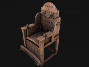 Torture Chair 3Dモデル