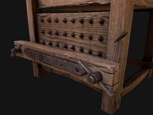 Torture Chair 3Dモデル