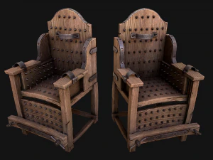 Torture Chair 3D Model