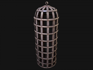 Hanging Torture Cage 3D Модель