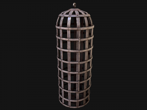 Hanging Torture Cage 3D Модель