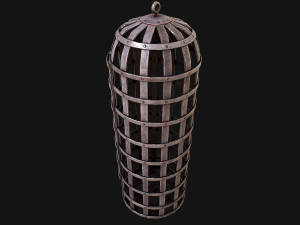 Hanging Torture Cage 3D Модель