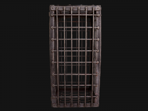 Iron Prison Cage 3D मॉडल