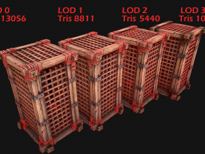 Medieval Prison Cells 3D Model