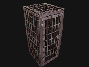 Medieval Prison Cells 3D Model