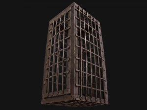 Medieval Prison Cells 3D Model
