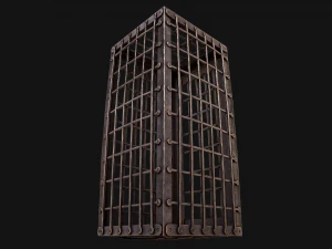 Medieval Prison Cells 3D Model