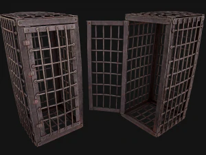 Medieval Prison Cells 3D Model