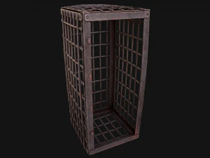 Medieval Prison Cells 3D Model