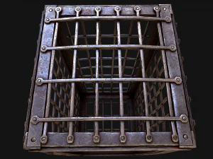Medieval Prison Cells 3D Model