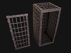 Medieval Prison Cells 3D Model