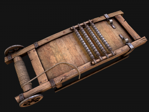 Medieval Rack Torture Modèle 3D