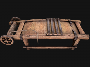 Medieval Rack Torture Modèle 3D