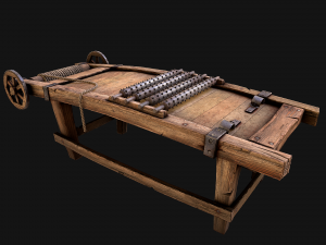 Medieval Rack Torture Modèle 3D