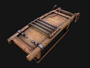 Medieval Rack Torture Modèle 3D