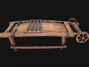 Medieval Rack Torture Modèle 3D