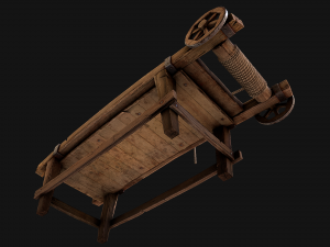 Medieval Rack Torture Modèle 3D