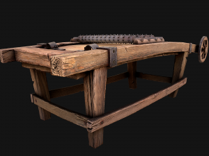 Medieval Rack Torture Modèle 3D
