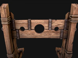 Orta &Ccedil;ağ İşkence Cihazı Paketi 3D Model