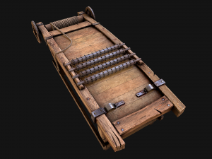 Medieval Torture Device Pack 3D Модель