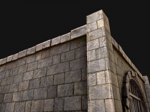 Medieval Prison Cell Aviary 3D Model