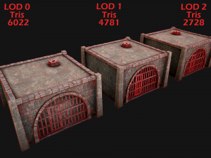 Medieval Dungeon Prison Set 3D-Modell