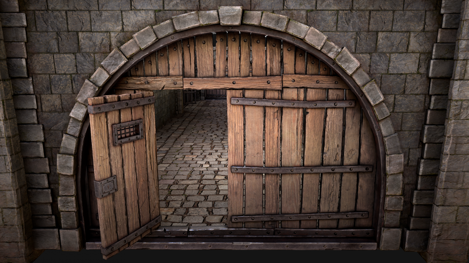 Idle medieval prison