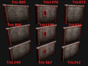 Konstruktor średniowiecznego więzienia Model 3D