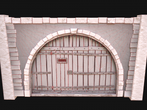 Prison Doors Gate 3D 모델