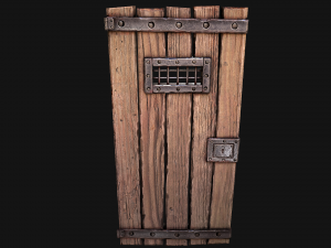 Prison Doors Gate 3D 모델