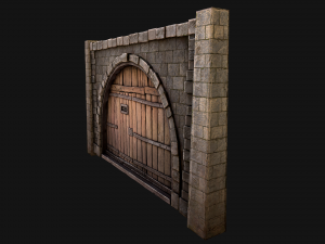 Prison Doors Gate 3D 모델