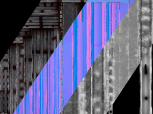 Puerta de las puertas de la prisi&oacute;n Modelo 3D