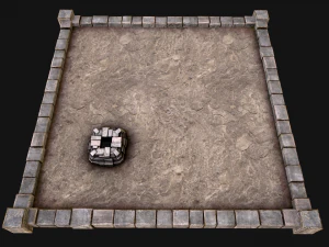 Medieval Chimney Prison Roof Castle Floor 3D Model