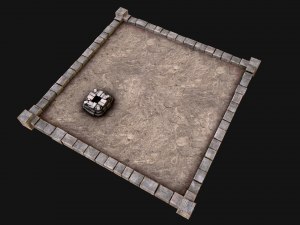 Medieval Chimney Prison Roof Castle Floor 3D 模型