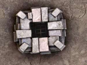 Medieval Chimney Prison Roof Castle Floor 3D Model
