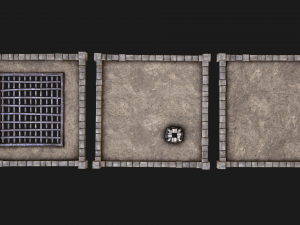 Castle Medieval Prison Roof Set 3Dモデル