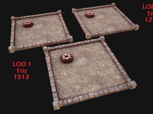 Castle Medieval Prison Roof Set 3Dモデル