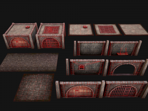 Medieval Prison Constructor Torture Room 3D Модель
