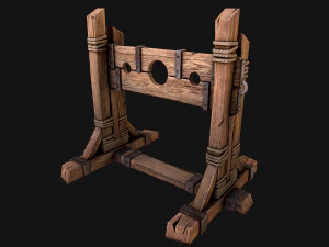 Medieval Prison Constructor Torture Room 3D Model