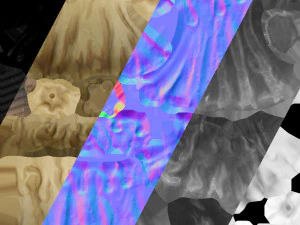 Conjunto de ilumina&ccedil;&atilde;o de pris&atilde;o medieval Modelo 3D